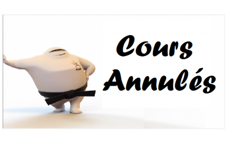 Pas de cours le Samedi 16 Mai